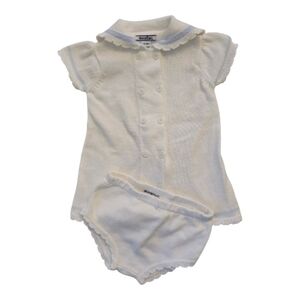 Vintage Y2k Hartstrings White 2pc Outfit